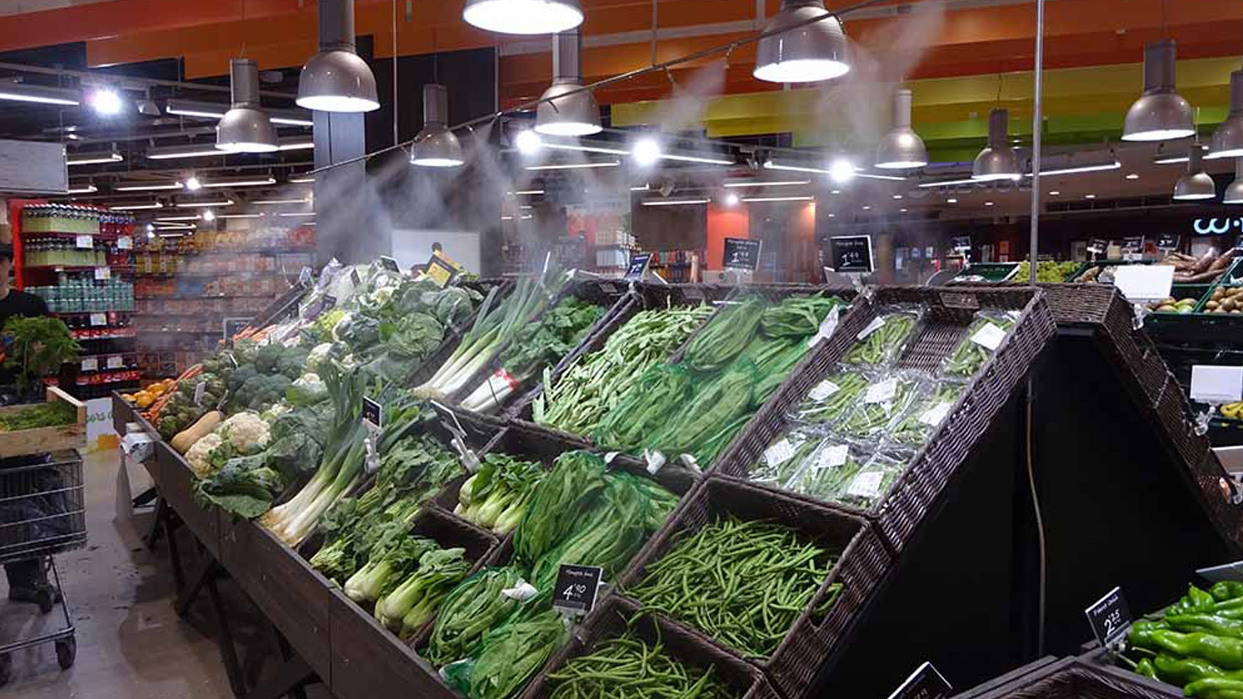 HUMIDIFICACION DE FRUTAS Y VERDURAS